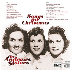 Andrew Sisters Songs For Christmas Vinyl LP