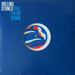Rolling Stones Ride Em All Down limited BLUE Vinyl 10" single 45rpm