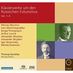 Obuchov / Gunther Piano Works By The Russion Futurism 1-4 4 SACD CD