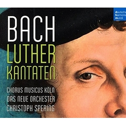Christoph Spering J.S. Bach: Die Luther Kantaten box set 4 CD