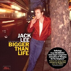 Jack Lee Bigger Than Life Vinyl LP
