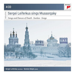 Moussorgsky / Leiferkus Leiferkus Sings Mussorgsky box set 4 CD