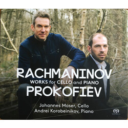 Prokofiev / Rachmaninov / Moser / Korobeinikov Rachmaninov & Prokofiev: Works For Cello & Piano SACD CD
