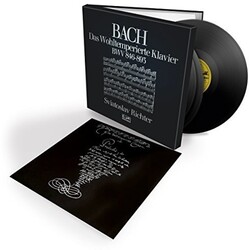 Sviatoslav Bach / Richter Bach: Das Wohltemperierte Klavier box set Vinyl 6 LP