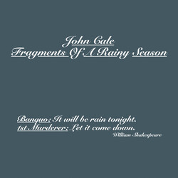 John Cale FRAGMENTS OF A RAINY SEASON Vinyl 2 LP