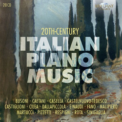 Various 20th-Century Italian Piano Music CD Box Set
