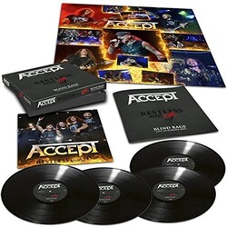 Accept Restless & Live Vinyl 4 LP