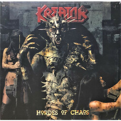 Kreator HORDES OF CHAOS RE-RELEASE Vinyl 2 LP