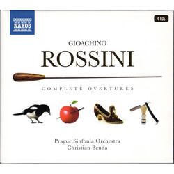 Gioacchino Rossini / Prague Sinfonia Orchestra / Christian Benda Complete Overtures CD Box Set
