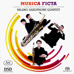 Milano Saxophone Quartet Musica Ficta SACD