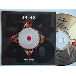 54-40 Dear Dear (Red) Red Vinyl LP
