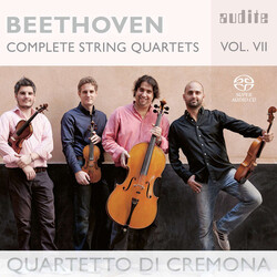 Ludwig van Beethoven / Quartetto Di Cremona Complete String Quartets Vol. VII SACD
