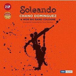 Chano Dominguez Soleando With Wdr Big Band Cologne Vinyl 2 LP +g/f