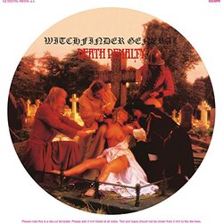Witchfinder General Death Penalty picture disc Vinyl 12"