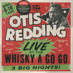 Otis Redding Live At The Whiskey A Go Go 180gm Vinyl 2 LP