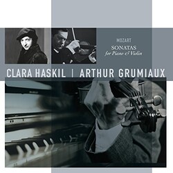Mozart / HaskilClara / GrumiauxArthur Mozart: Sonatas For Piano & Violin Vinyl LP