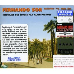 Sor,Fernando Prevost,Alain Integrale Des Etudes CD