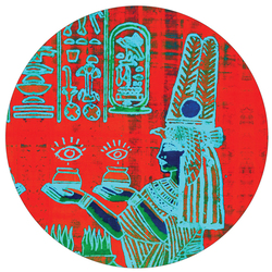Al Lover Meets Cairo Liberation Front Nymphaea Caerulea picture disc Vinyl LP