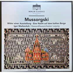 Modest Mussorgsky / Gewandhausorchester Leipzig / Igor Markevitch Bilder Einer Ausstellung / Eine Nacht Auf Dem Kahlen Berge Vinyl LP