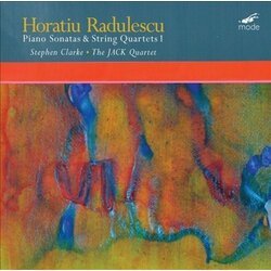 Radulescu / Jack Quartet / Clarke Horatiu Radulescu: Piano Sonatas & String Quartets VINYL LP