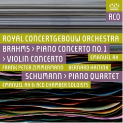 Brahms Schumann Royal Concertgebouw Brahms Piano Concerto No 1 & Violin SACD CD