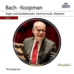 Ton Bach / Koopman Orgel-Und Cembalowerke / Kammermusik / Motetten 9 CD