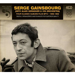Serge Gainsbourg 4 Classic Albums Plus Eps 1958-1962 4 CD