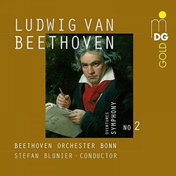 Blunier Beethoven Orchester Bonn Symphony No 2 Op 36 Overtures SACD CD