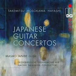 Takemitsu Hosokawa Tanibe Takahashi Japanese Guitar Concertos SACD CD