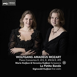 Mozart / Kuijken Wolfgang Amadeus Mozart: Piano Concertos Kv SACD CD