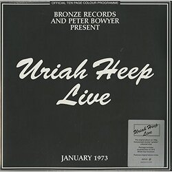 Uriah Heep Live 1973 Vinyl 2 LP