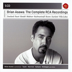 Dowland / Faure / Handel / Asawa Brian Asawa: Complete Rca Recordings 5 CD