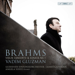 Brahms / Gluzman / Sinfonieorchester / Gaffigan Johannes Brahms: Violin Concerto & Sonata No 1 SACD CD