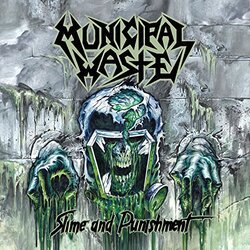 Municipal Waste SLIME & PUNISHMENT COKE BOTTLE GREEN Vinyl LP