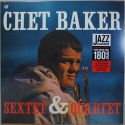 Chet Baker Sextet & Quartet 180gm ltd Vinyl LP