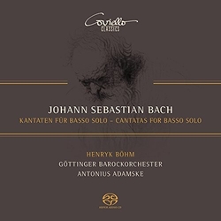 BachJ.S. / Bohm / Barockorchester / Adamske J.S. Bach: Cantatas For Basso Solo SACD CD
