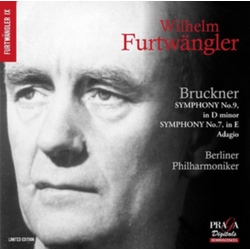 Wilhelm Bruckner / Furtwangler Symphony No. 9 / Symphony No. 7 - Adagio SACD CD
