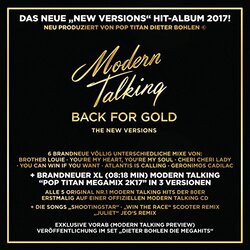 Modern Talking Back For Gold Vinyl LP
