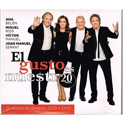 Serrat-Belen-Rios-Manuel El Gusto Es Nuestro 20 Anos 3 CD