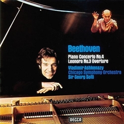 Beethoven / Ashkenazy / Chicago Symphony Orchestra Piano Concerto No 4 In G / Overture Leonore No 3 Vinyl LP