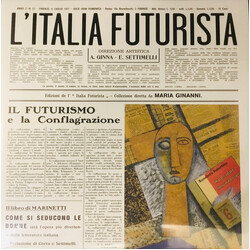 Various La Musica Futurista Nell’Italia E Nel Mondo Vinyl 2 LP