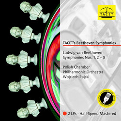 Beethoven / Polish Chamber Phil Orch / Rajski Tacet's Beethoven Symphonies 1 Vinyl 2 LP