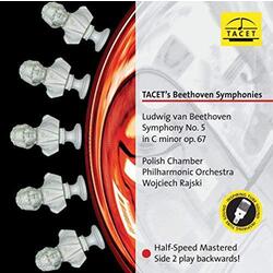 Beethoven / Polish Chamber Phil Orch / Rajski Tacet's Beethoven Symphonies 5 Vinyl LP