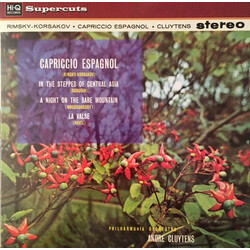 Andre & Philharmonia Orchestra Cluytens Rimsky-Korsakov Capriccio Espagnol Vinyl LP