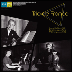 Trio De France Faure & Ravel Trios Vinyl LP