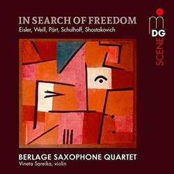 Shostakovich / Berlage Saxophone Quartet In Search Of Freedom SACD CD
