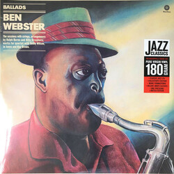 Ben Webster Ballads 180gm ltd special edition Vinyl 2 LP +g/f