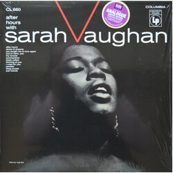 Sarah Vaughan After Hours With Sarah Vaughan Vinyl LP