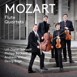 Mozart / Schaaff / Boge Flute Quartets SACD CD