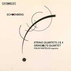 Schoenberg / Gringolts Quartet / Hartelius String Quartets 2 & 4 SACD CD